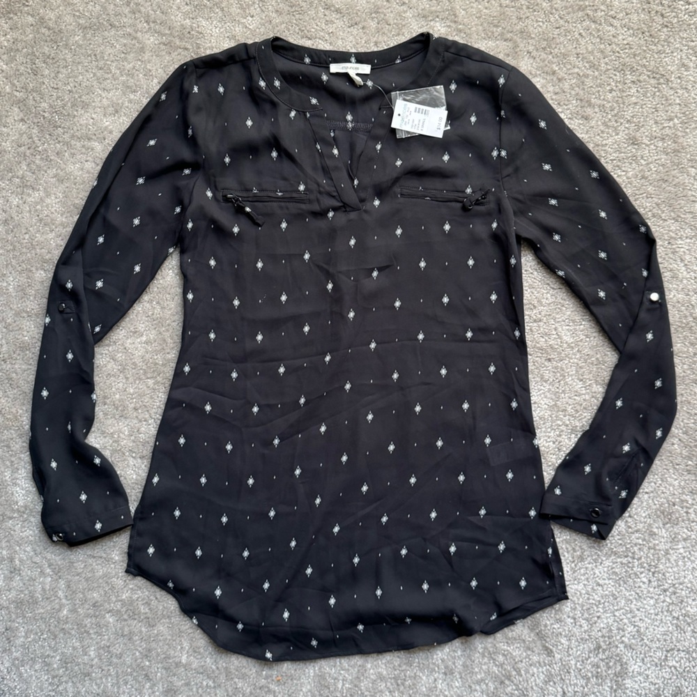 Maurice’s Printed Blouse Size XS